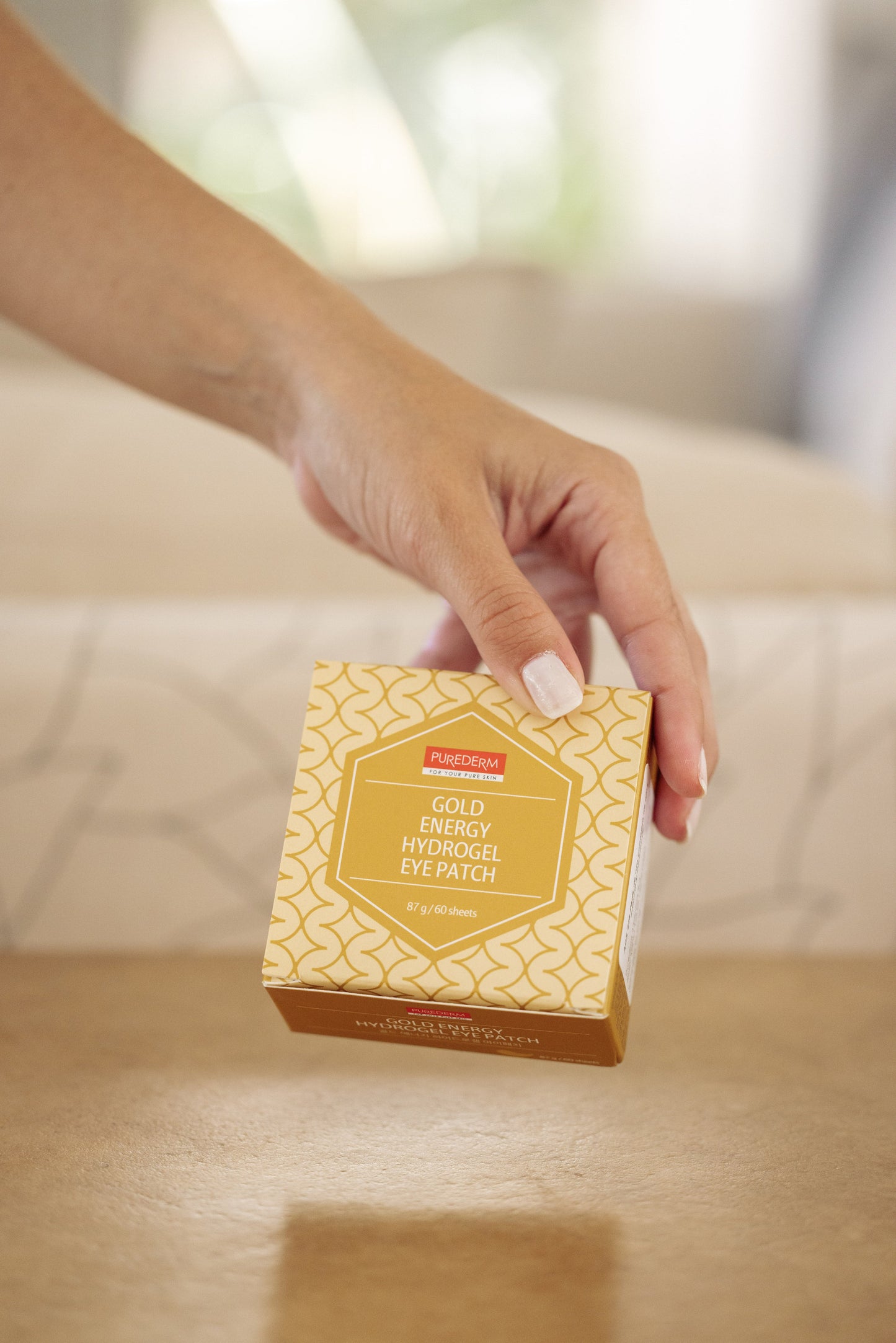 Parches de ojos iluminadores GOLD