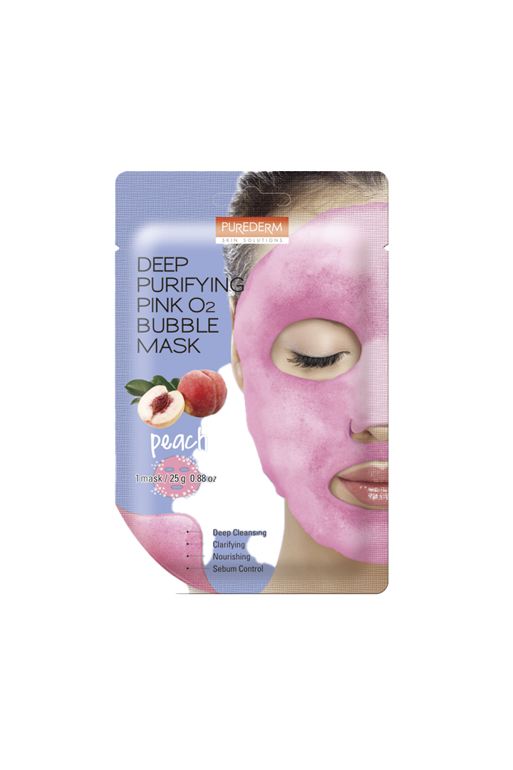 Mascarilla Limpieza Profunda Pink O2 Bubble