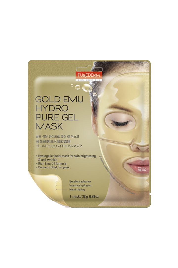 Mascarilla Hydrogel Gold Anti-Edad e Iluminadora