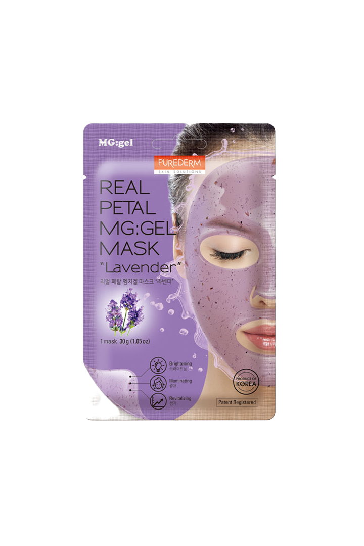 Mascarilla Con Pétalos reales de Lavanda