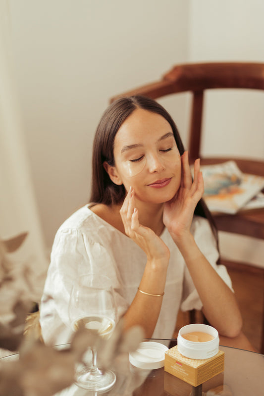 Parches de ojos iluminadores GOLD