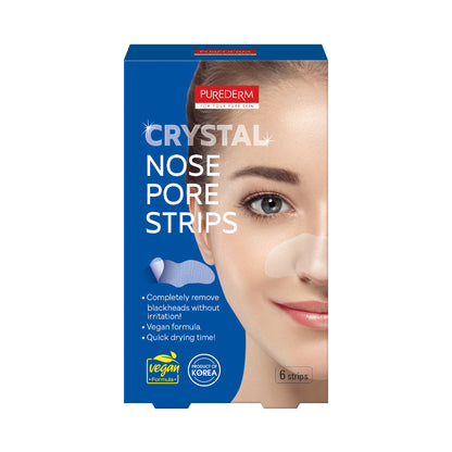 Banditas nasales anti puntos negros | Crystal Nose Pore Strips