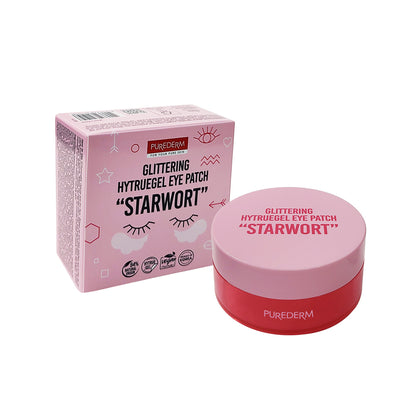 Parches de Contorno de Ojos Hidratantes | Starwort Glittering Hydrogel Eye Patch