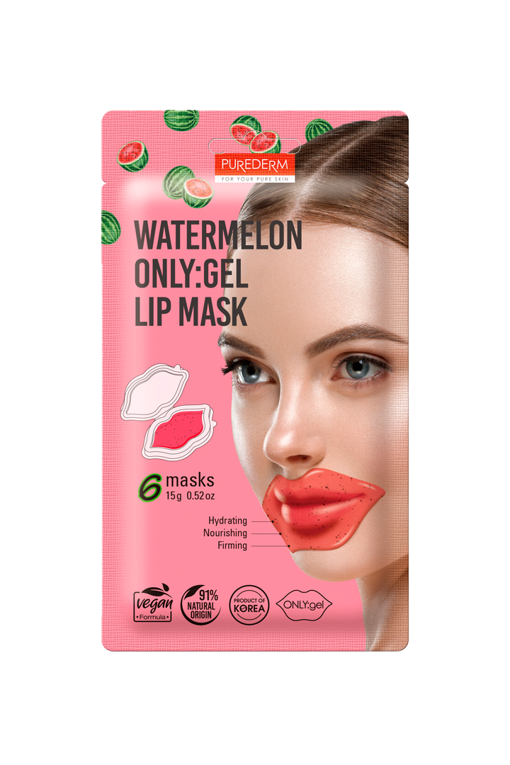 Watermelon only:gel lip mask