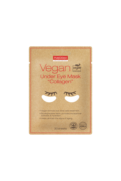 Vegan under eye mask “collagen” – Parches veganos biodegradables para ojeras